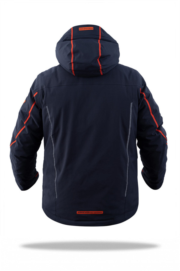Men's ski jacket Freever AF 21636 orange, Фото №4- freever.ua