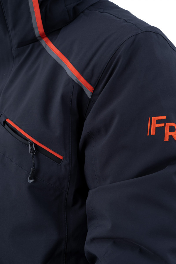 Men's ski jacket Freever AF 21636 orange, Фото №7- freever.ua