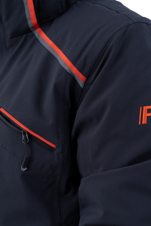 Men's ski jacket Freever AF 21636 orange, Фото №8- freever.ua