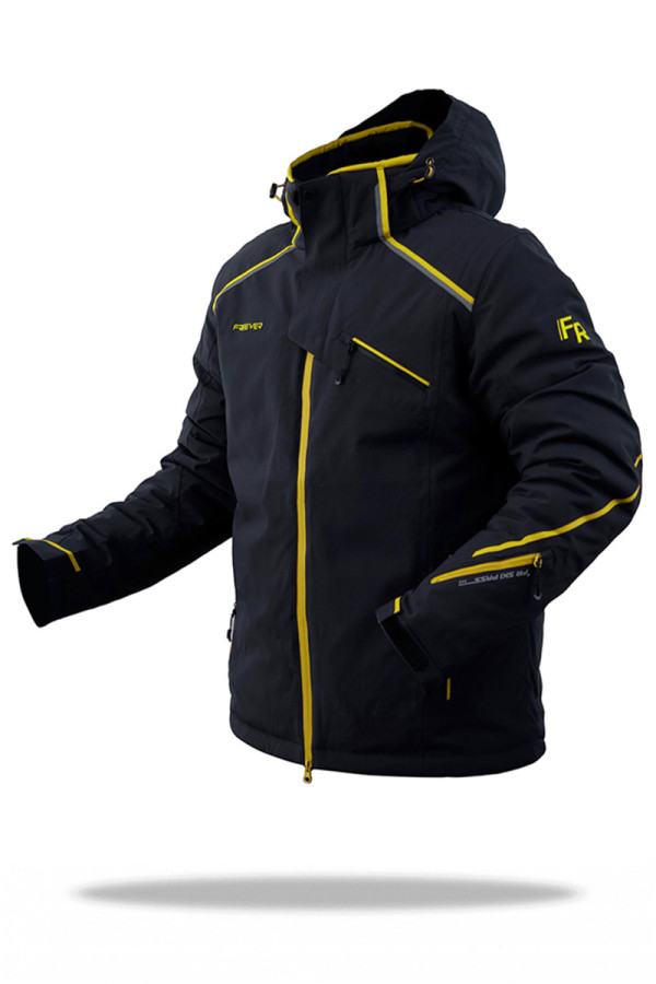 Men's ski jacket Freever AF 21636 yellow, Фото №3- freever.ua