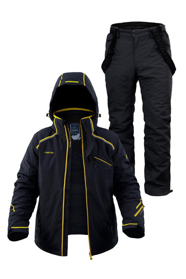 Men's Ski Suit FREEVER 21636-21693 Yellow