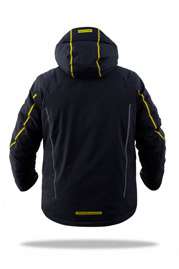 Men's ski jacket Freever AF 21636 yellow, Фото №4- freever.ua
