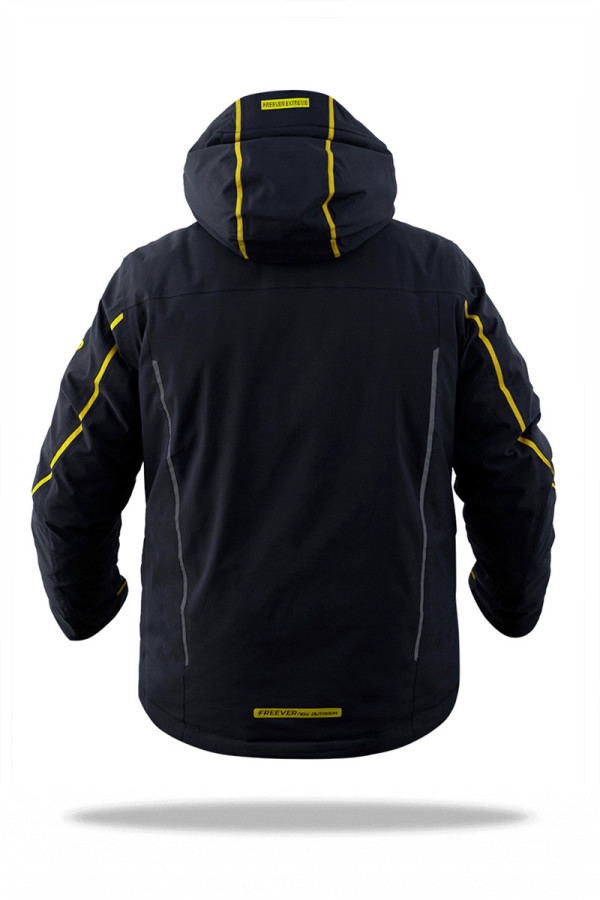 Men's ski jacket Freever AF 21636 yellow, Фото №6- freever.ua