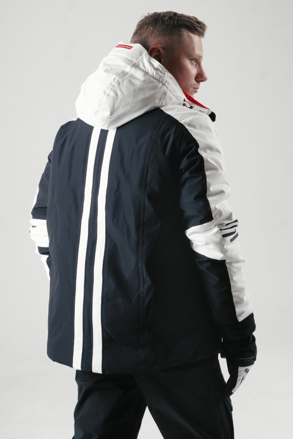 Men's ski jacket Freever AF 21637 white, Фото №4- freever.ua