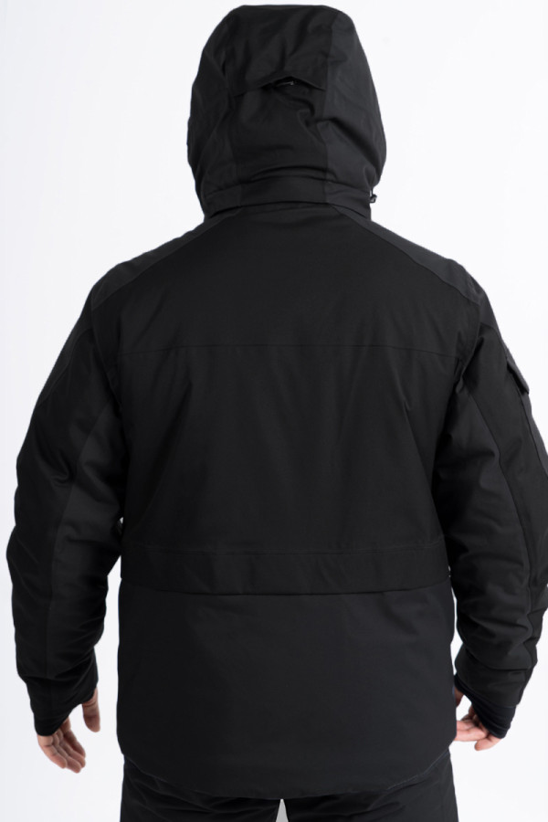 Men's Freever NF 21639 black ski jacket, Фото №5- freever.ua