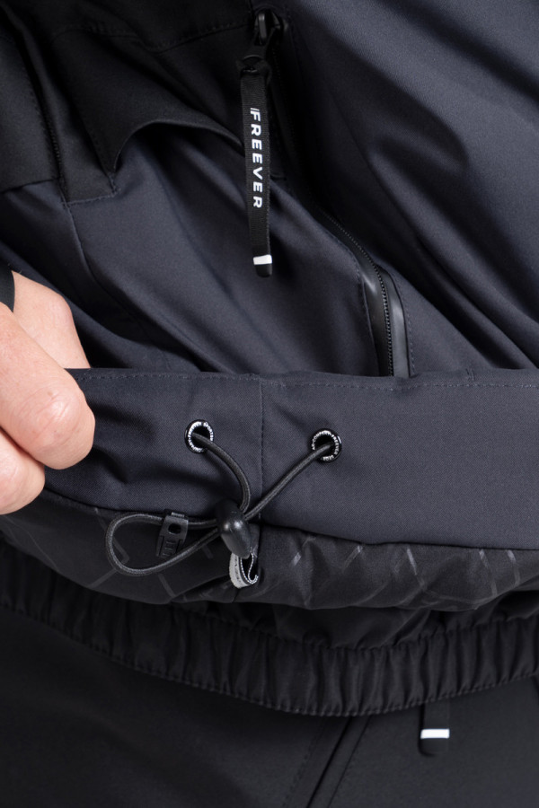 Men's Freever NF 21639 gray ski jacket, Фото №4- freever.ua