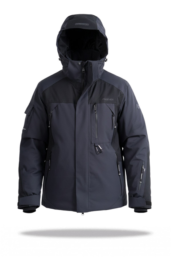 Men's Freever NF 21639 gray ski jacket