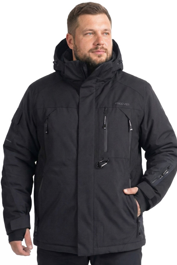 Men's Freever NF 21640 ski jacket (batallion) black
