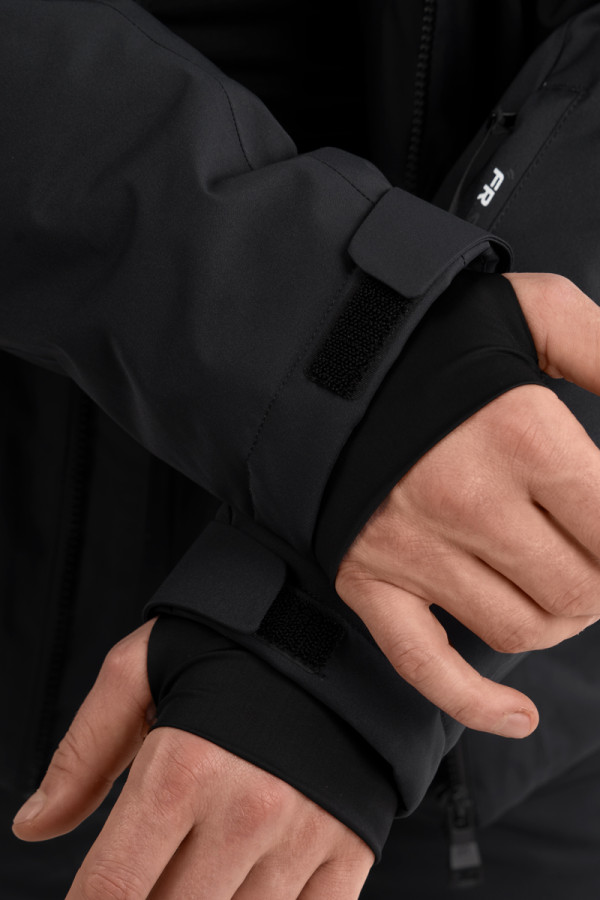 Men's ski jacket Freever NF 21642 black, Фото №4- freever.ua