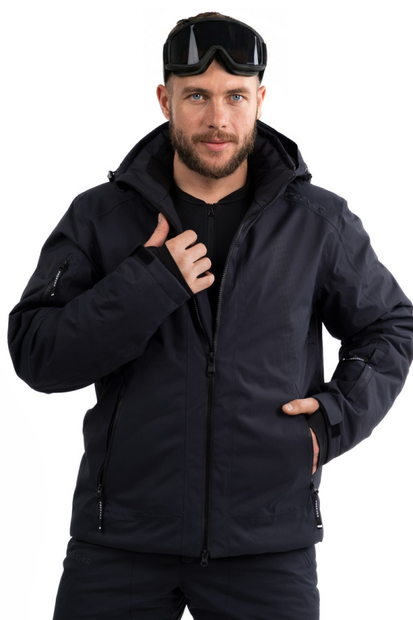 Men's ski jacket Freever NF 21642 gray