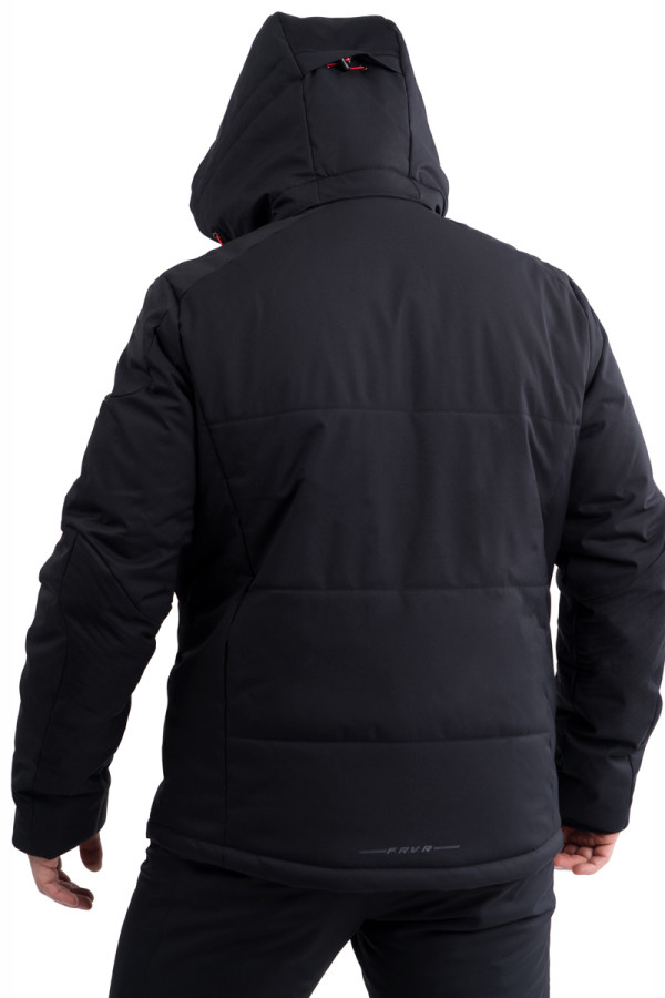 Men's ski jacket Freever NF 21643 black, Фото №7- freever.ua