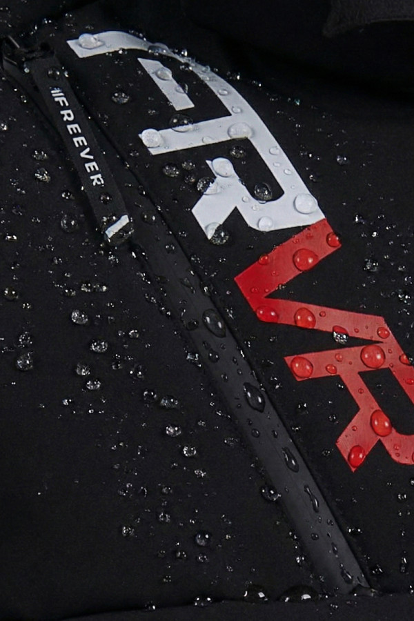 Men's ski jacket Freever NF 21643 black, Фото №4- freever.ua