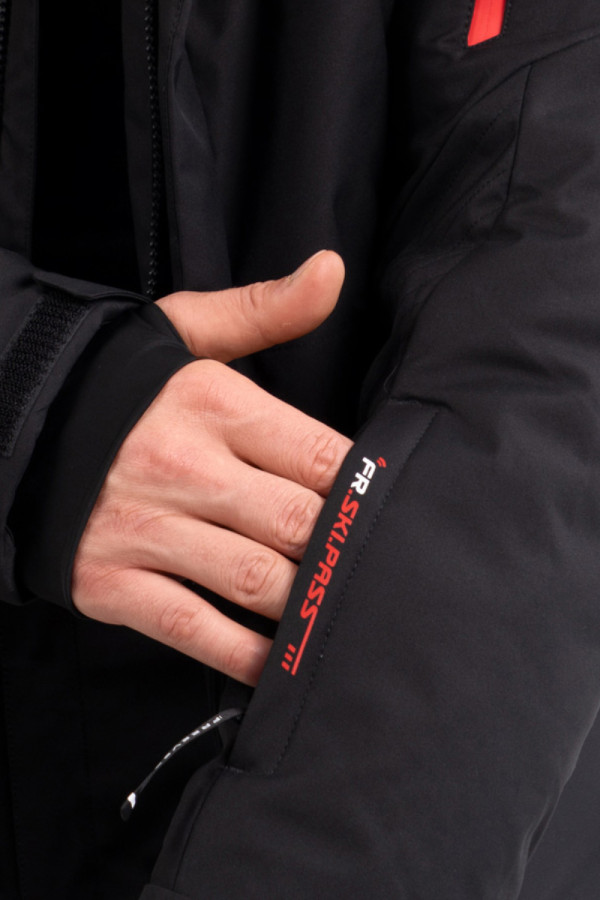 Men's ski jacket Freever NF 21643 black, Фото №2- freever.ua
