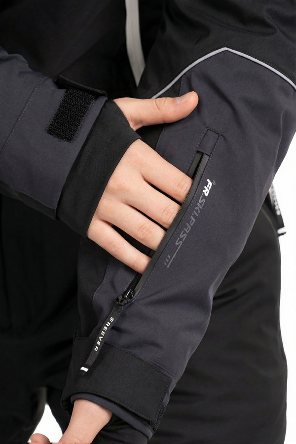 Teenager-Skianzug Freever NF 21644 schwarz, Фото №6- freever.ua