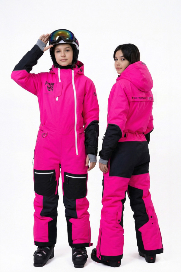 Freever NF 21644 pink teen ski suit