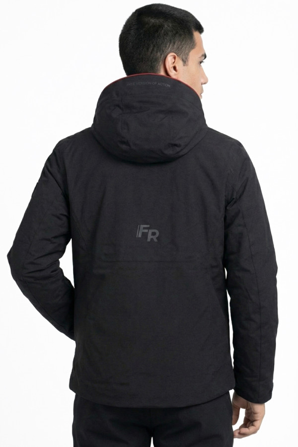 Men's jacket Freever NF 21647 black, Фото №8- freever.ua