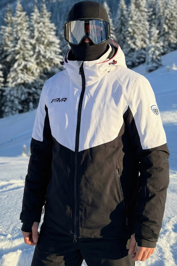 Herrenjacke Freever NF 21647 weiß