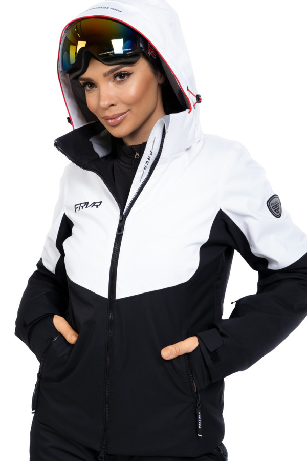 Women's jacket Freever NF 21648 white, Фото №2- freever.ua
