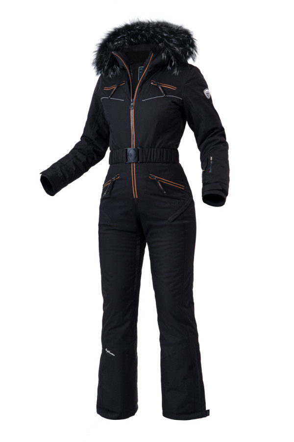Women's ski jumpsuit Freever NF 21649 black