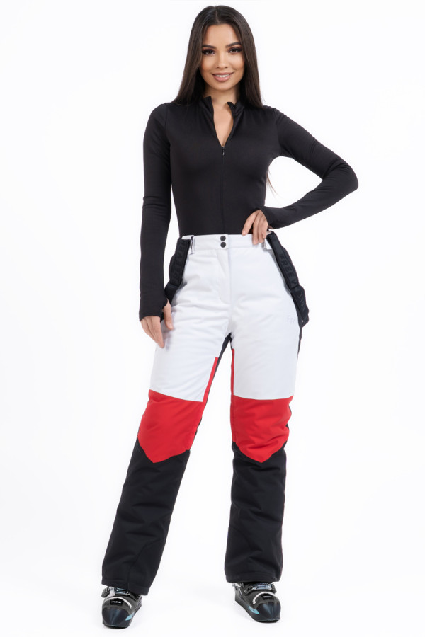 Women's ski pants Freever NF 21656 white