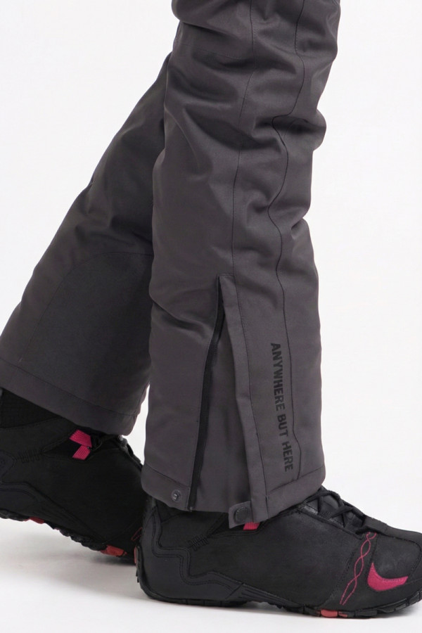 Women's ski pants Freever NF 21658 chocolate, Фото №5- freever.ua