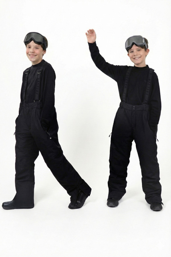 Freever NF 21699 black children's ski pants