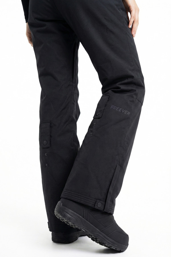 Ski-Hose für Damen Freever NF 21660 schwarz, Фото №3- freever.ua