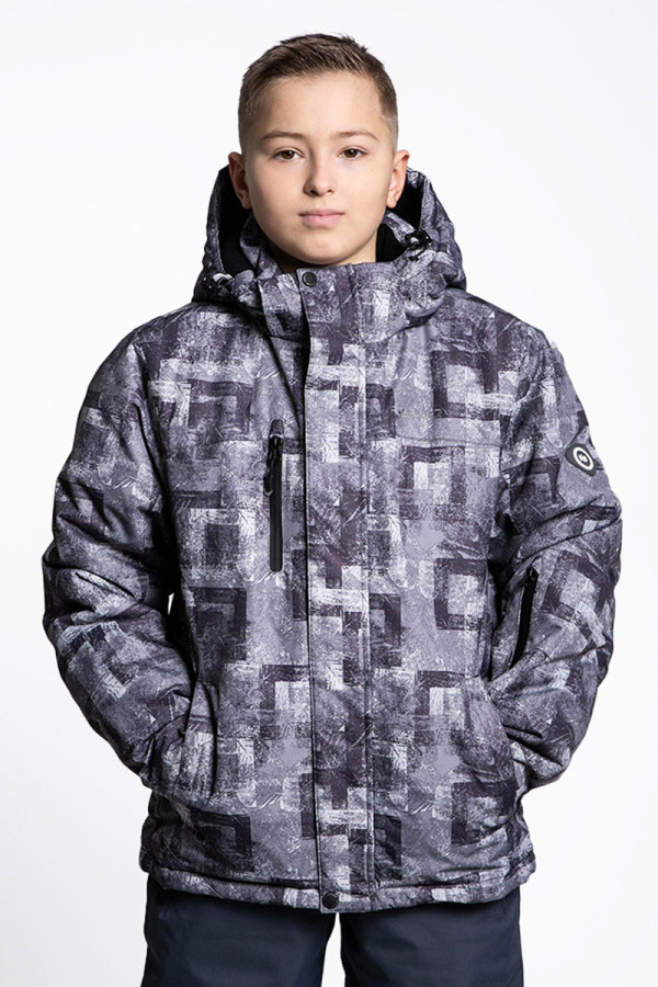 Children's ski jacket Freever SF 21671 gray