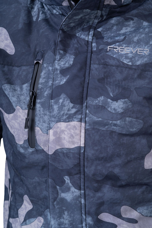 Children's ski jacket Freever SF 21672 military, Фото №4- freever.ua