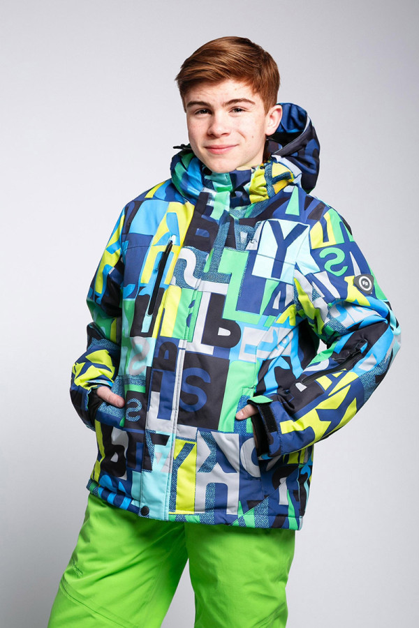 Children's ski jacket Freever SF 21676 multicolor, Фото №6- freever.ua