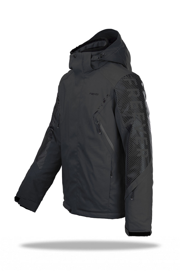 Men's ski jacket Freever WF 21685 gray, Фото №3- freever.ua