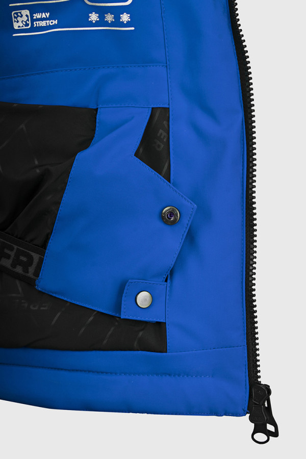 Men's ski jacket Freever WF 21685 blue, Фото №8- freever.ua