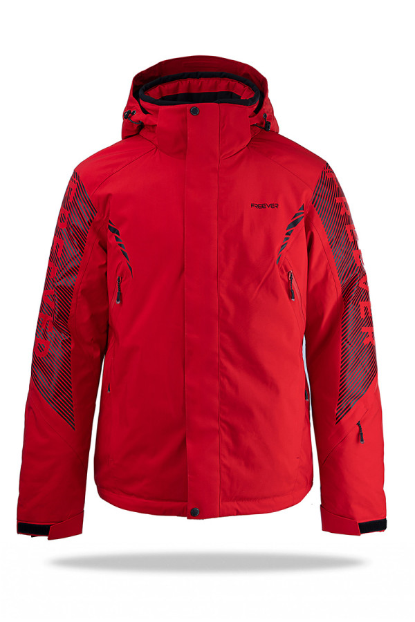 Men's ski jacket Freever WF 21685 red, Фото №2- freever.ua