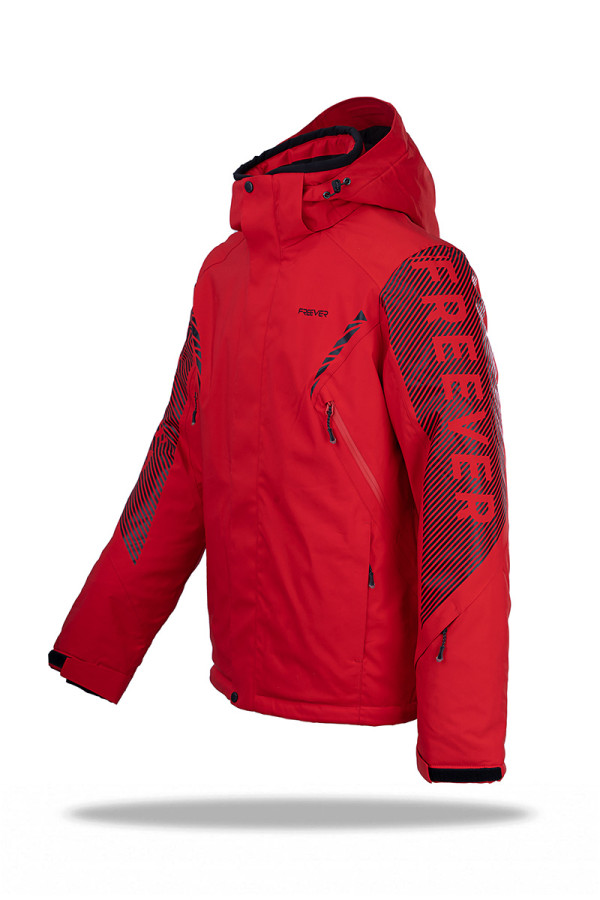 Men's ski jacket Freever WF 21685 red, Фото №3- freever.ua
