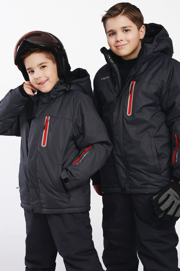Ski jacket for children Freever AF 21688 gray, Фото №2- freever.ua