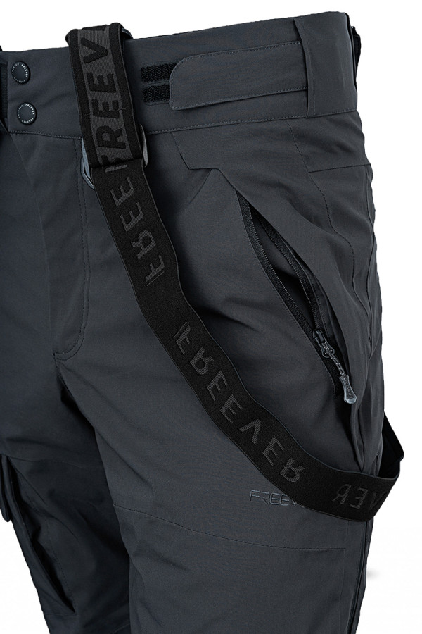 Men's ski pants Freever WF 21692 gray, Фото №5- freever.ua