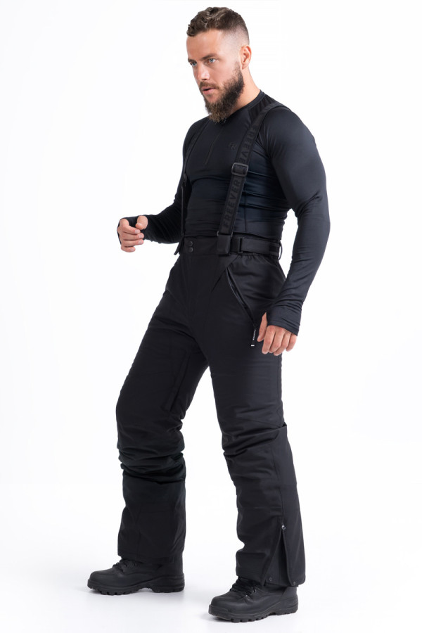 Men's Freever NF 21695 black ski pants, Фото №2- freever.ua