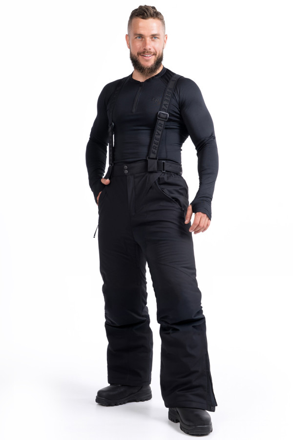 Men's Freever NF 21695 black ski pants