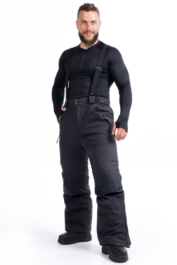 Men's Freever NF 21695 gray ski pants