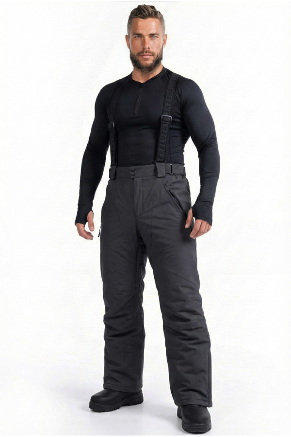 Men's Freever NF 21695 gray ski pants