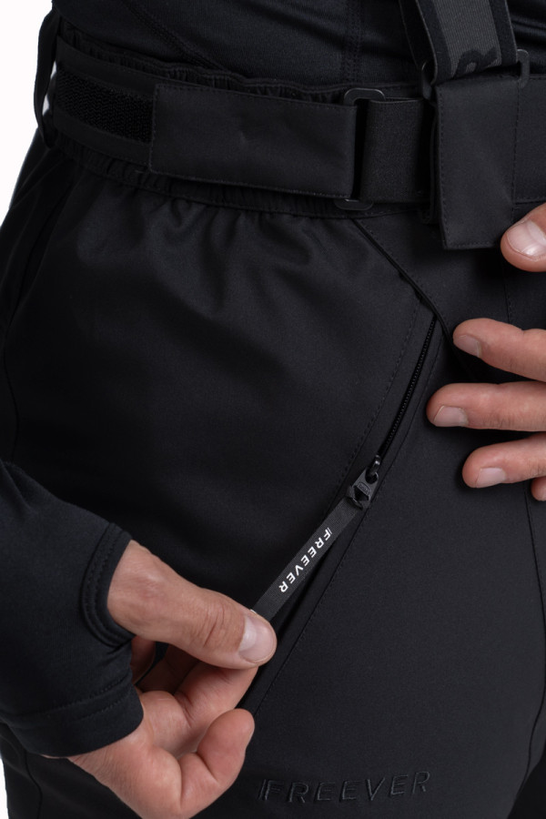 Men's Freever NF 21696 ski pants (batallion) black, Фото №4- freever.ua
