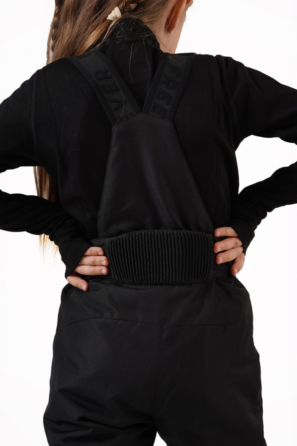 Freever NF 21659 black children's ski pants, Фото №4- freever.ua