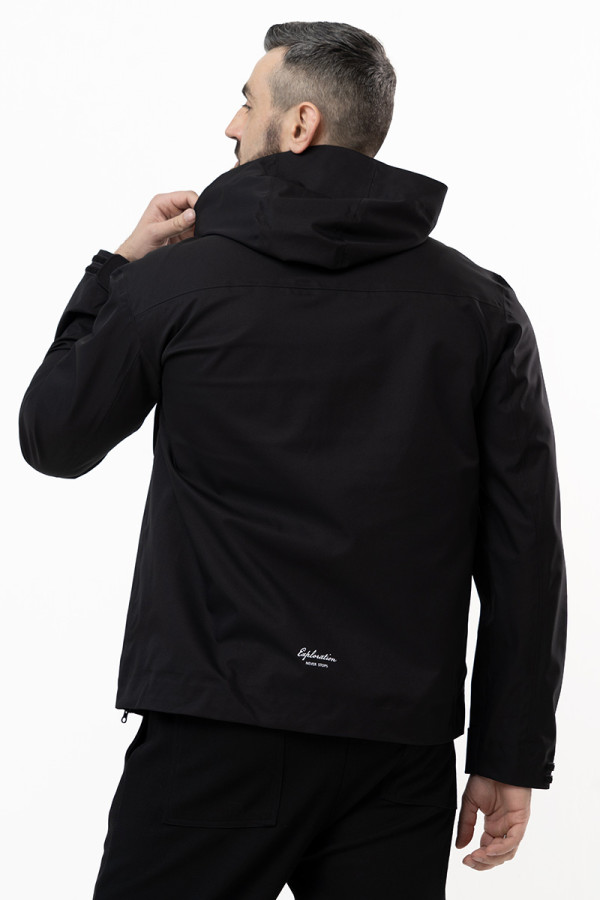 Men's windbreaker Freever AF 21706 black, Фото №7- freever.ua