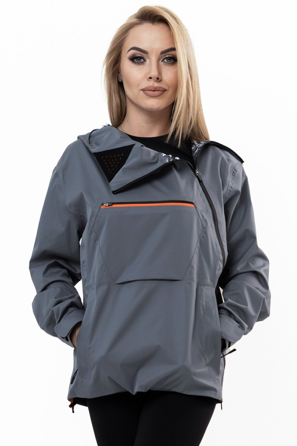 Men's windbreaker Freever AF 21706 gray, Фото №7- freever.ua
