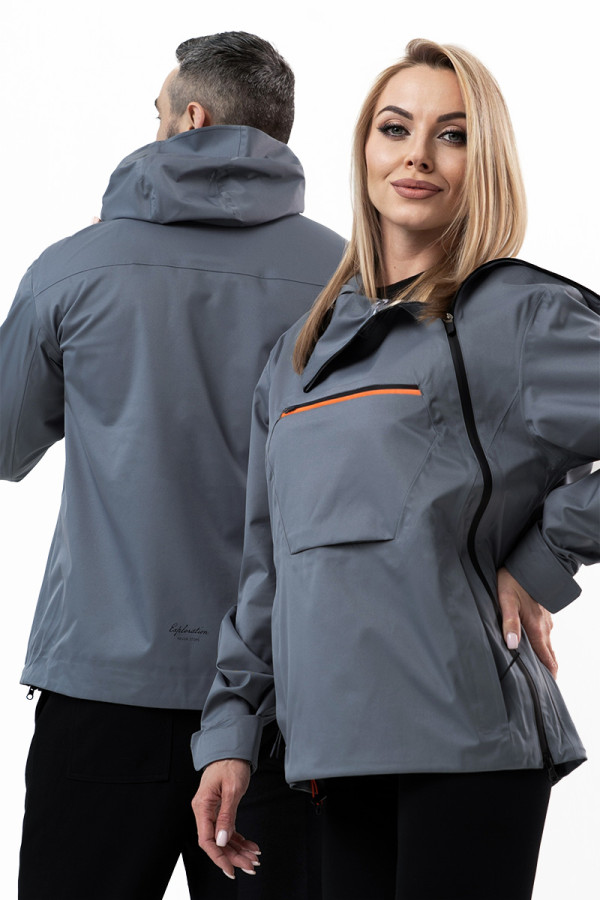 Men's windbreaker Freever AF 21706 gray, Фото №2- freever.ua