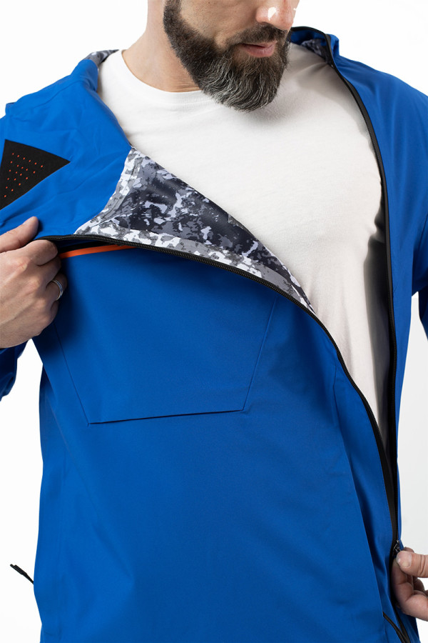 Men's windbreaker Freever AF 21706 blue, Фото №7- freever.ua
