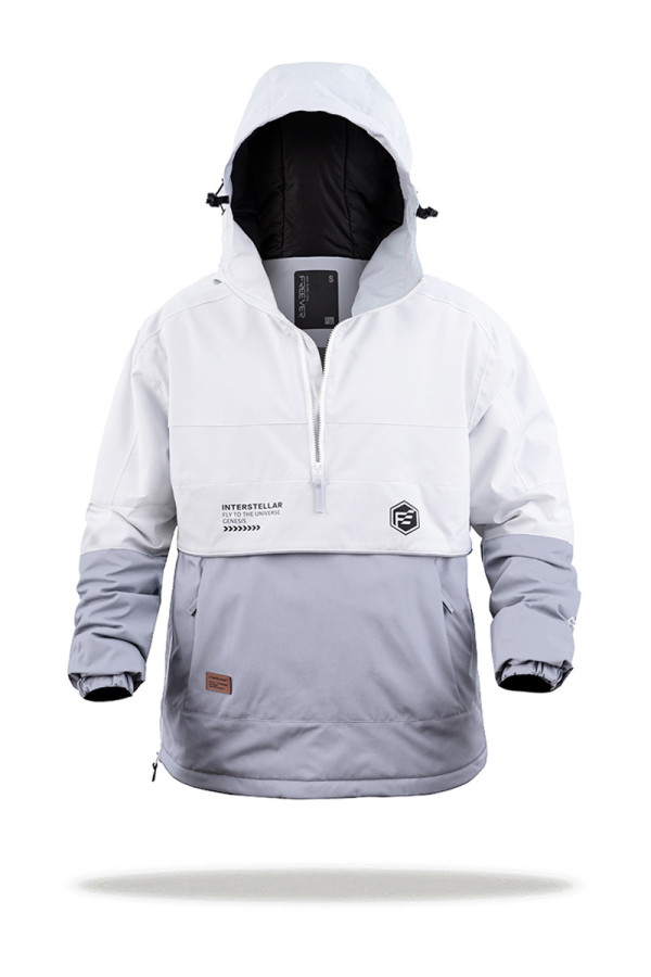 Men's anorak jacket Freever AF 21707 white