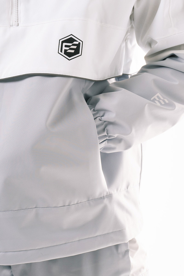 Men's anorak jacket Freever AF 21707 white, Фото №4- freever.ua