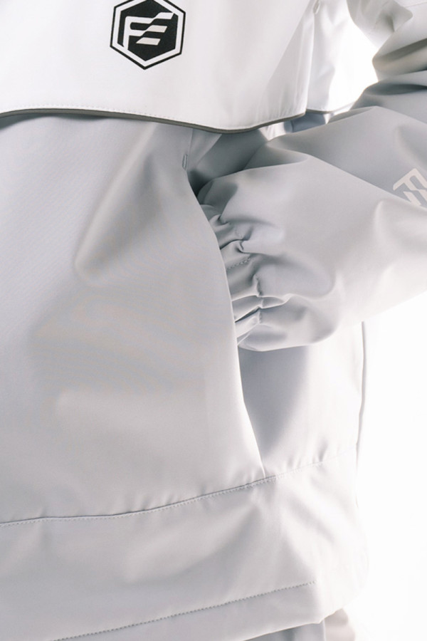 Men's anorak jacket Freever AF 21707 white, Фото №4- freever.ua
