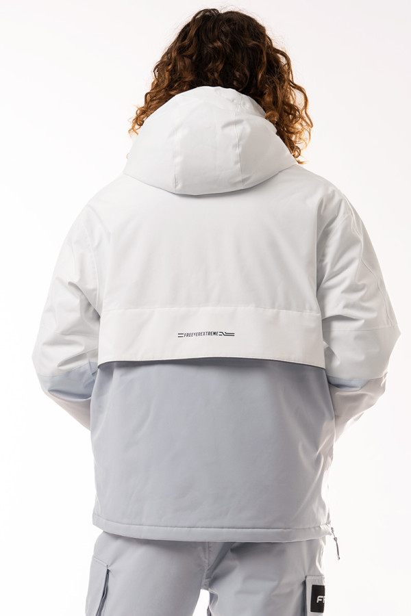 Warm men's suit FREEVER 21707-21709 white, Фото №5- freever.ua